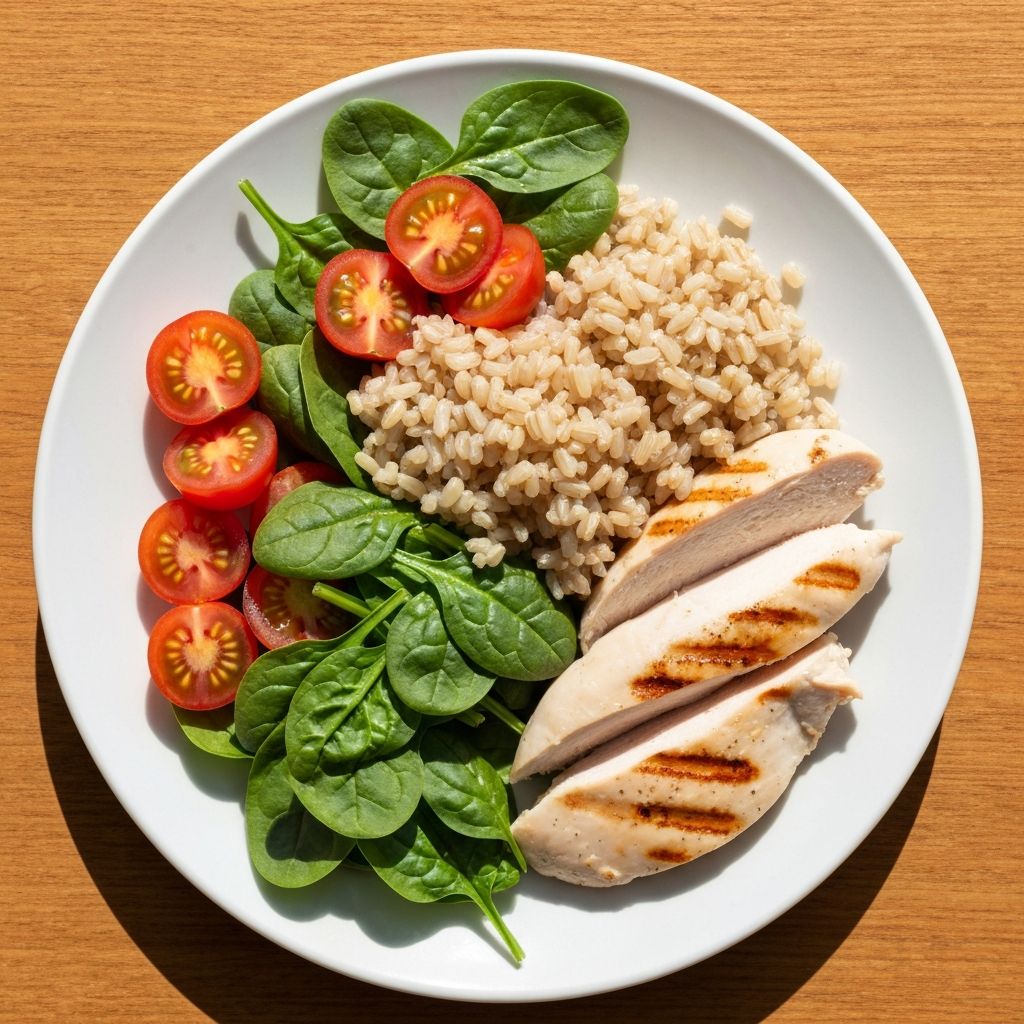 Balanced lunch concepts