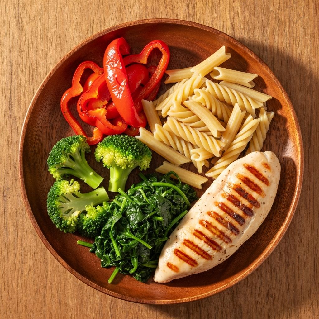 Balanced dinner concepts